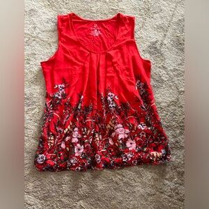 New York & Company Women’s sleeveless blouse type top, size large